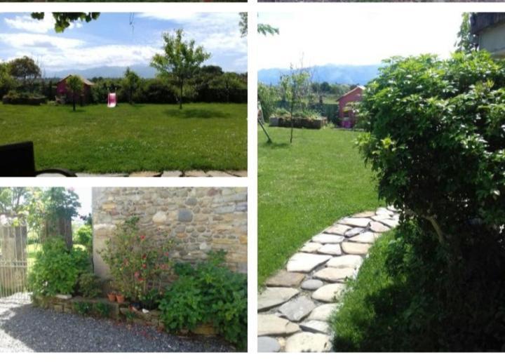 Gite Les Petits Chemins Ledeuix Buitenkant foto