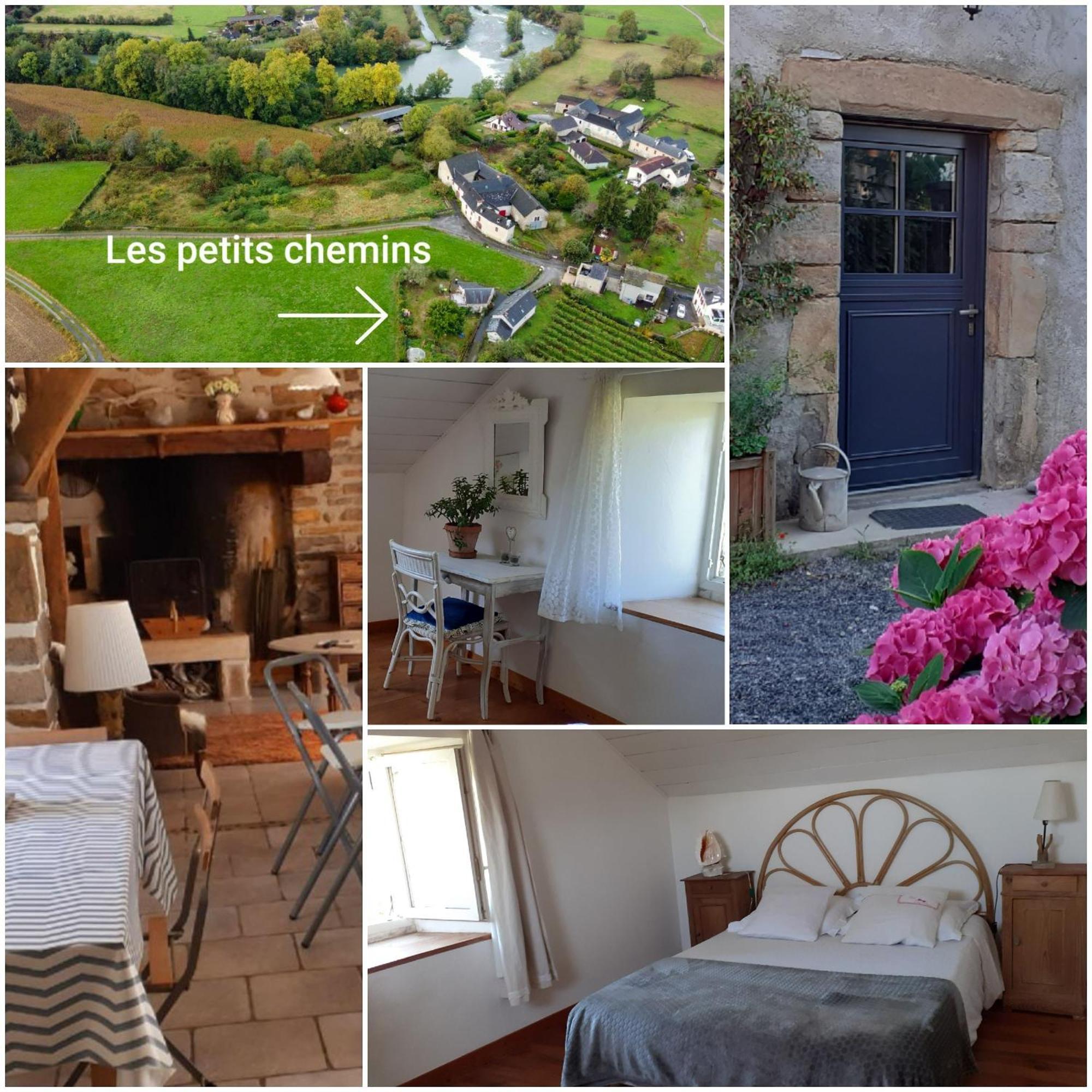 Gite Les Petits Chemins Ledeuix Buitenkant foto